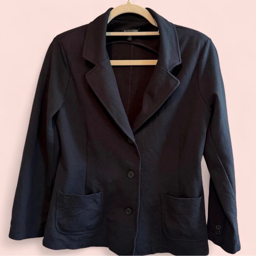 Eileen Fisher Black Blazer (Medium)